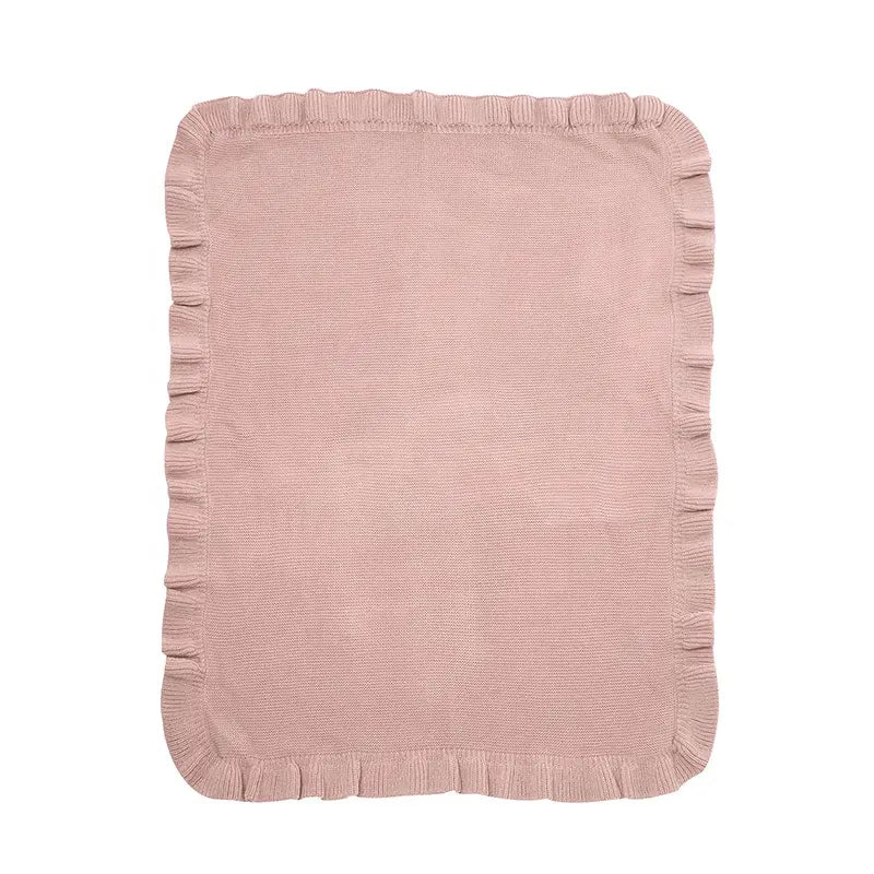 Crochet Ruffle Blanket