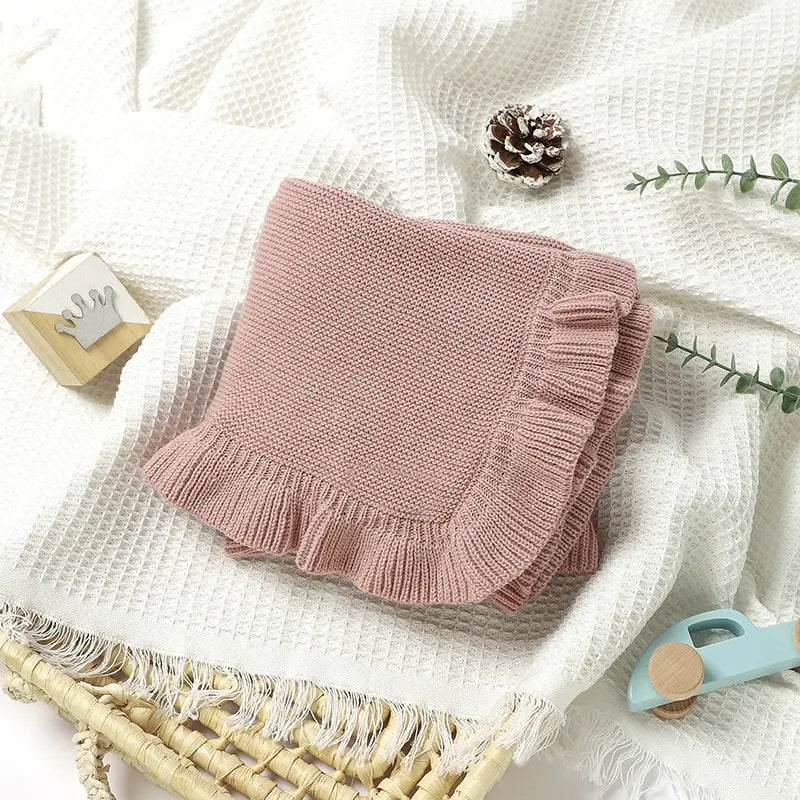 Crochet Ruffle Blanket