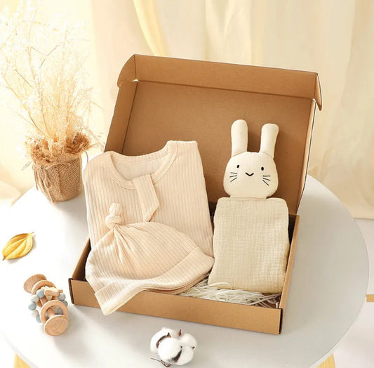 Organic Cotton Lovey Gift Set