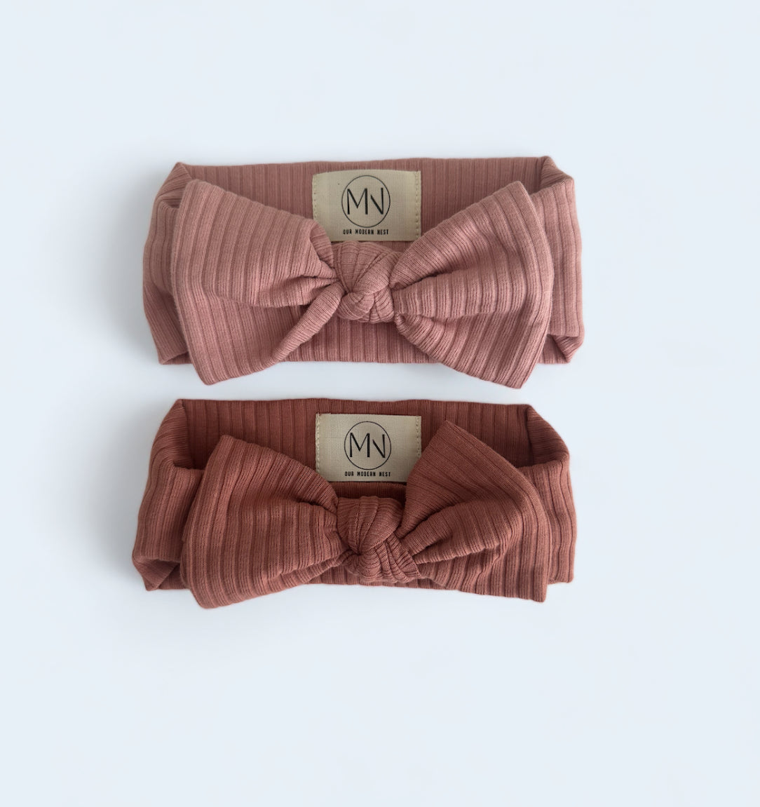 Organic Cotton Bow Headband